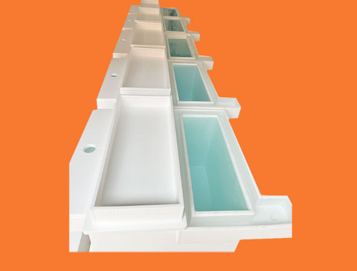 Supply PTFE Decomposition Tanks, PTFE Chemical Tank Bodies, Non-standard Welded PTFE Products